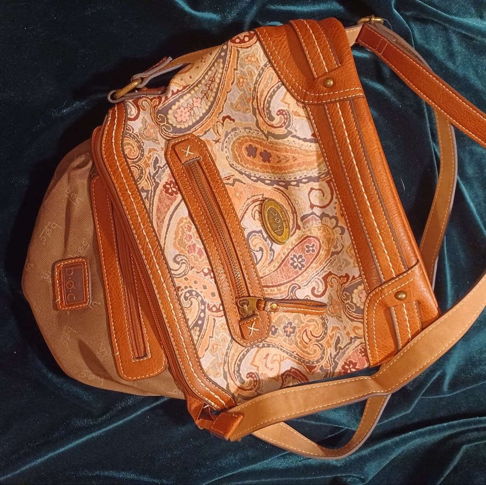 Born Concepts Paisley Crossbody Bag - Picture 2 of 4